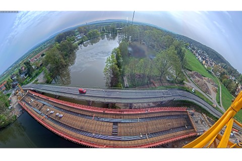 Buger Brücke: Sperrung für Betonagearbeiten