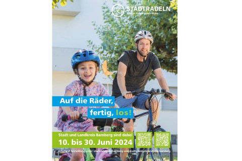 STADTRADELN 2024: Stadt und Landkreis Bamberg sind dabei!