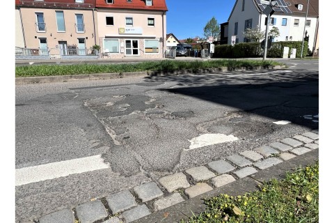 Straßensanierung in der Pödeldorfer Straße
