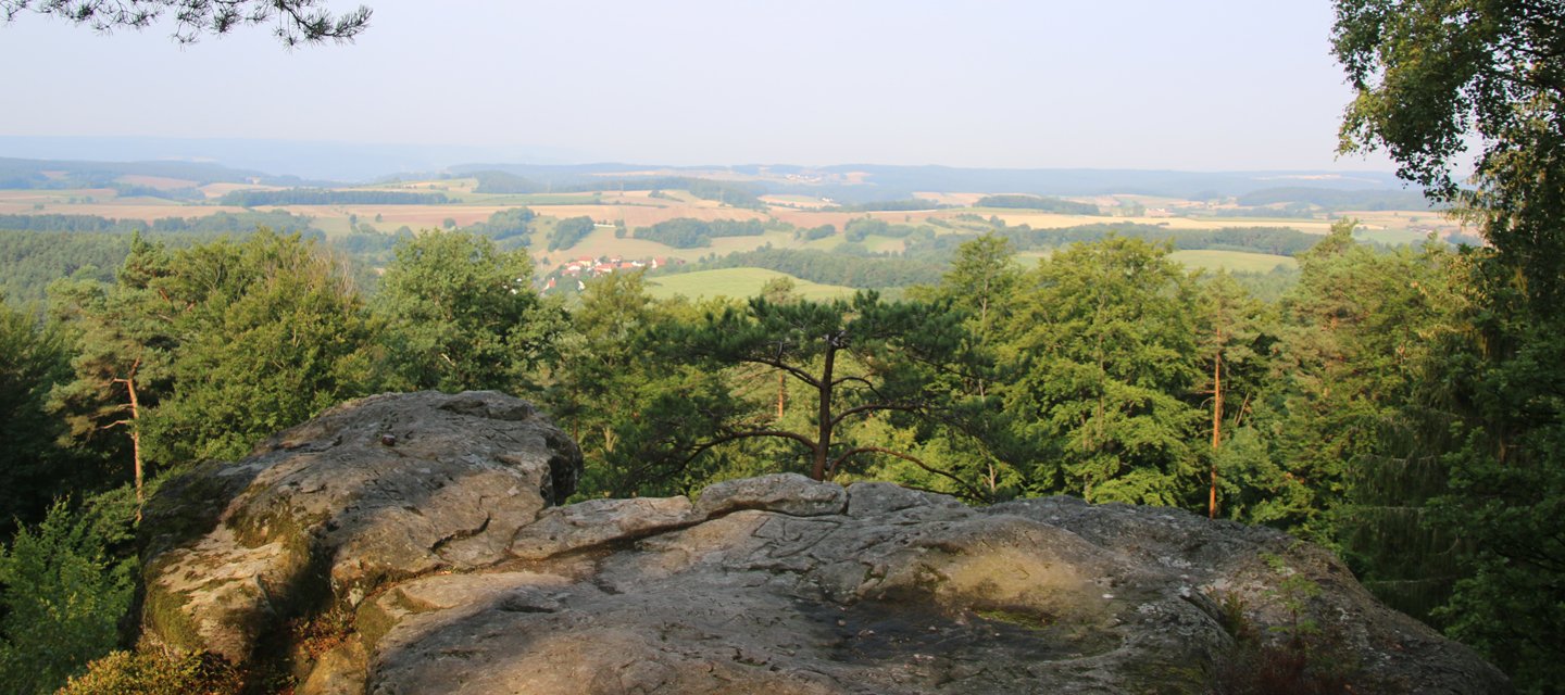 Aussichtspunkt Veitenstein bei Reckendorf - 2. Sliderbild