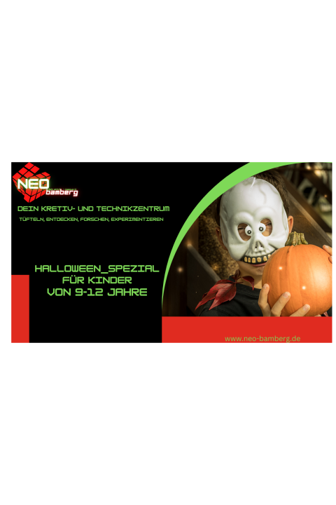 Halloween-Spezial! Beleuchtete Spinne 9-12 Jahre