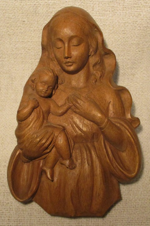 Madonna m. Jesuskind (Relief)