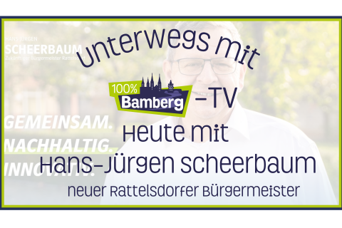 Interview mit dem neuen Bürgermeister der Gemeinde Rattelsdorf, Hans-Jürgen Scheerbaum