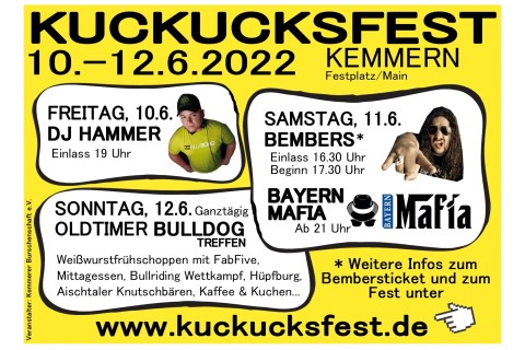 Kuckucksfest in Kemmern