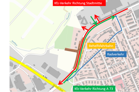 Erweitertes Brose-Gelände wird an die Memmelsdorfer Straße angebunden