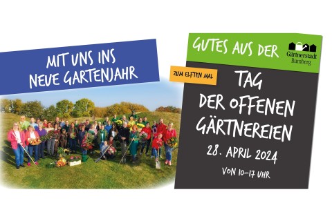Tag der offenen Gärtnereien am Sonntag den 28. April 2024 in Bamberg