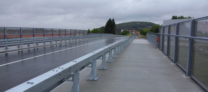 Unteroberndorf: Brücke wieder offen